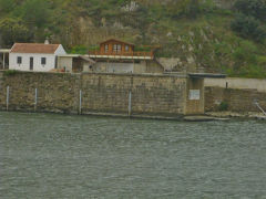 
Douro Railway, end of the original viaduct across the River Douro, April 2012